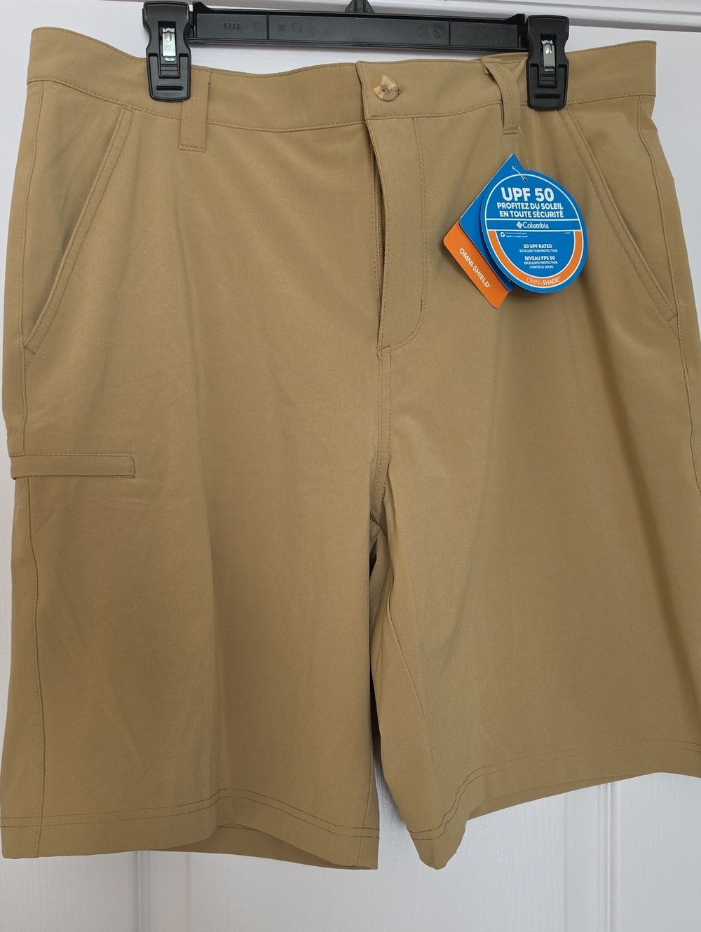 Columbia PFG Tan UPF 50 Outdoor Performance Shorts - New